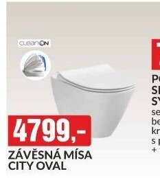 ZÁVĚSNÁ MÍSA CITY OVAL