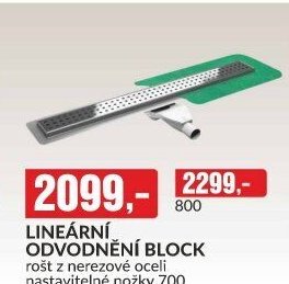 LINEÁRNÍ ODVODNĚNÍ BLOCK