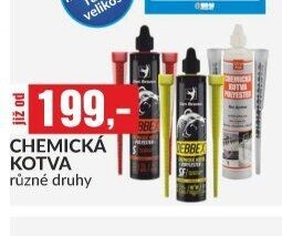 CHEMICKÁ KOTVA různé druhy