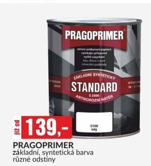 PRAGOPRIMER základní, syntetická barva různé odstíny