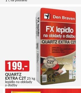 QUARTZ EXTRA C2T 25 kg lepidlo na obklady a dlažby