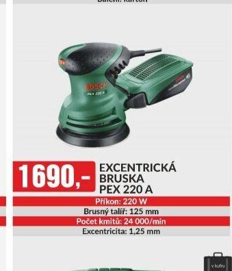 EXCENTRICKÁ BRUSKA PEX 220 A