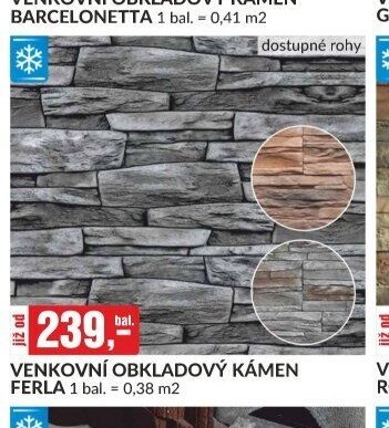 Venkovní obkladový kámen FERLA