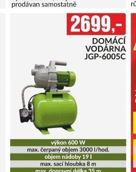 DOMÁCÍ VODÁRNA JGP-6005C