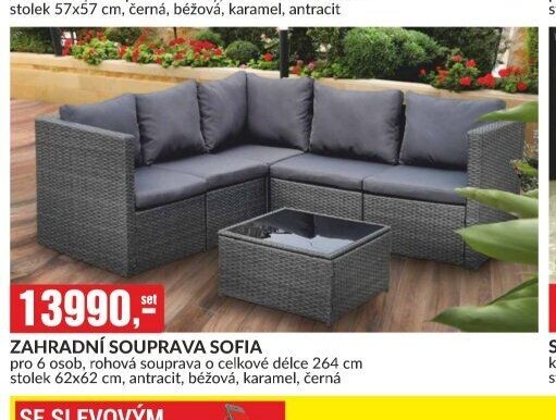 ZAHRADNÍ SOUPRAVA SOFIA