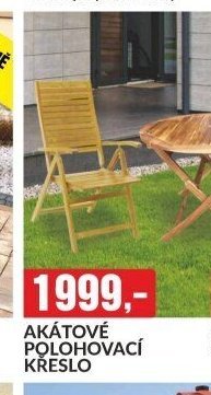 AKÁTOVÉ POLOHOVACÍ KŘESLO