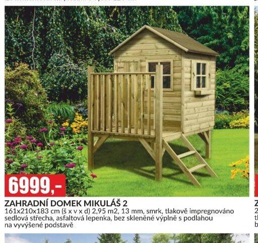 ZAHRADNÍ DOMEK MIKULÁŠ 2