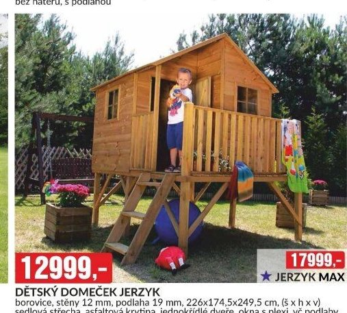 DĚTSKÝ DOMEČEK JERZYK