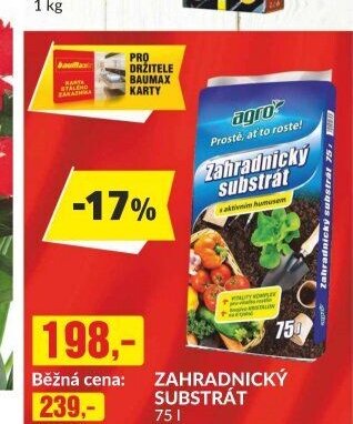 ZAHRADNICKÝ SUBSTRÁT 75 l