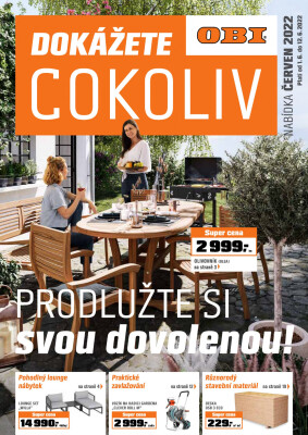 akční leták OBI 1.6.2022-12.6.2022