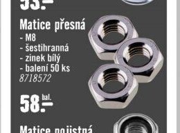 Matice přesná M8
