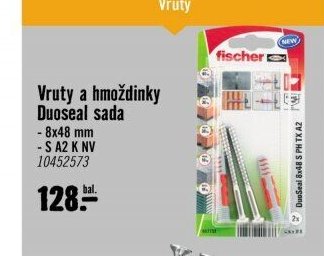 Vruty a hmoždinky Duoseal sada