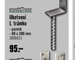 KAISERTHAL Ukotvení L trámku