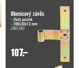 Okenicový závěs
