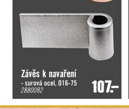 Závěs k navaření