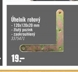 Úhelník rohový