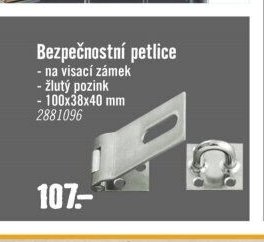 Bezpečnostní petlice