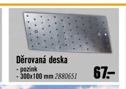 Děrovaná deska
