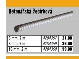 Betonářská žebírková