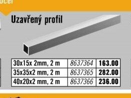 Uzavřený profil