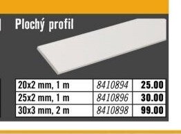 Plochý profil