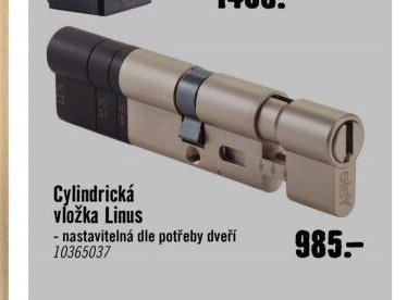 Cylindrická vložka Linus