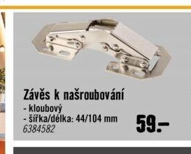 Závěs k našroubování