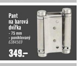 Pant na barová dvířka
