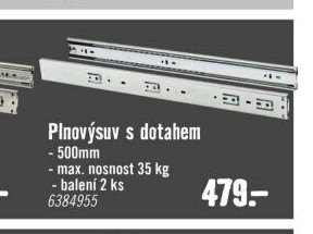 Plnovýsuv s dotahem