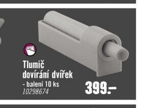 Tlumič dovírání dvířek