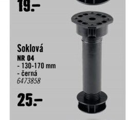 Soklová NR 04 130-170 mm