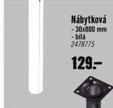 Nábytková 30x800 mm