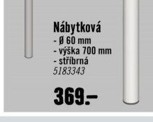 Nábytková 60 mm