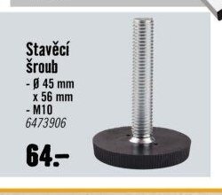 Stavěcí šroub 45 mm