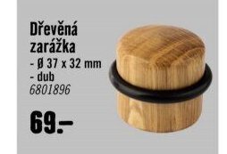 Dřevěná zarážka