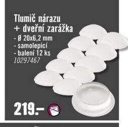 Tlumič nárazu + dveřní zarážka