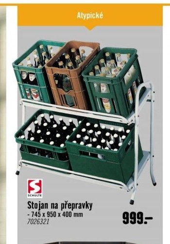Stojan na přepravky