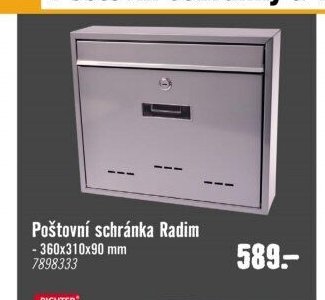 Poštovní schránka Radim