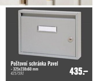 Poštovní schránka Pavel