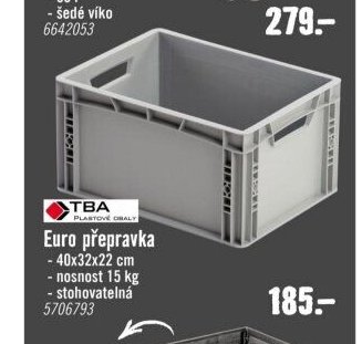 TBA Euro přepravka