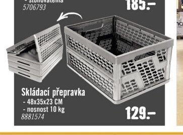 Skládací přepravka