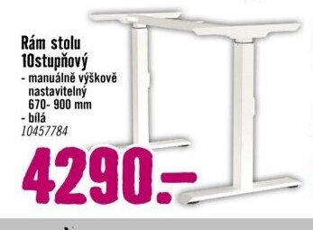 Rám stolu 10stupňový