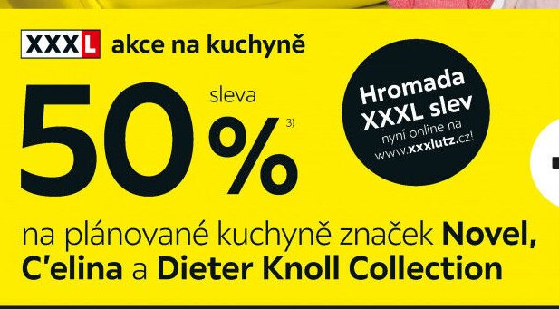 Plánované kuchyně značek Novel, C'elina a Dieter Knoll Collection