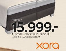 Postel boxspring, plocha lůžka cca 180x200 cm