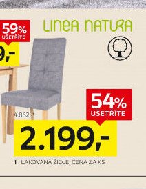 Lakovaná židle