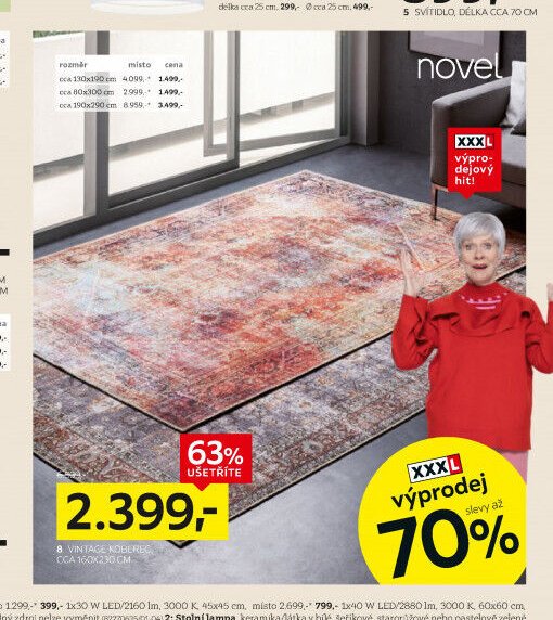8 VINTAGE KOBEREC, CCA 160X230 CM