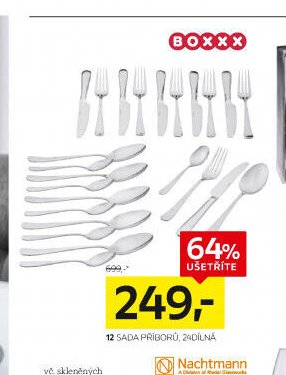 12 SADA PŘÍBORŮ, 24DÍLNÁ