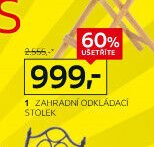 Zahradní odkládací stolek