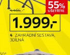Zahradní sestava, 3dílná