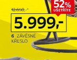 Závěsné křeslo